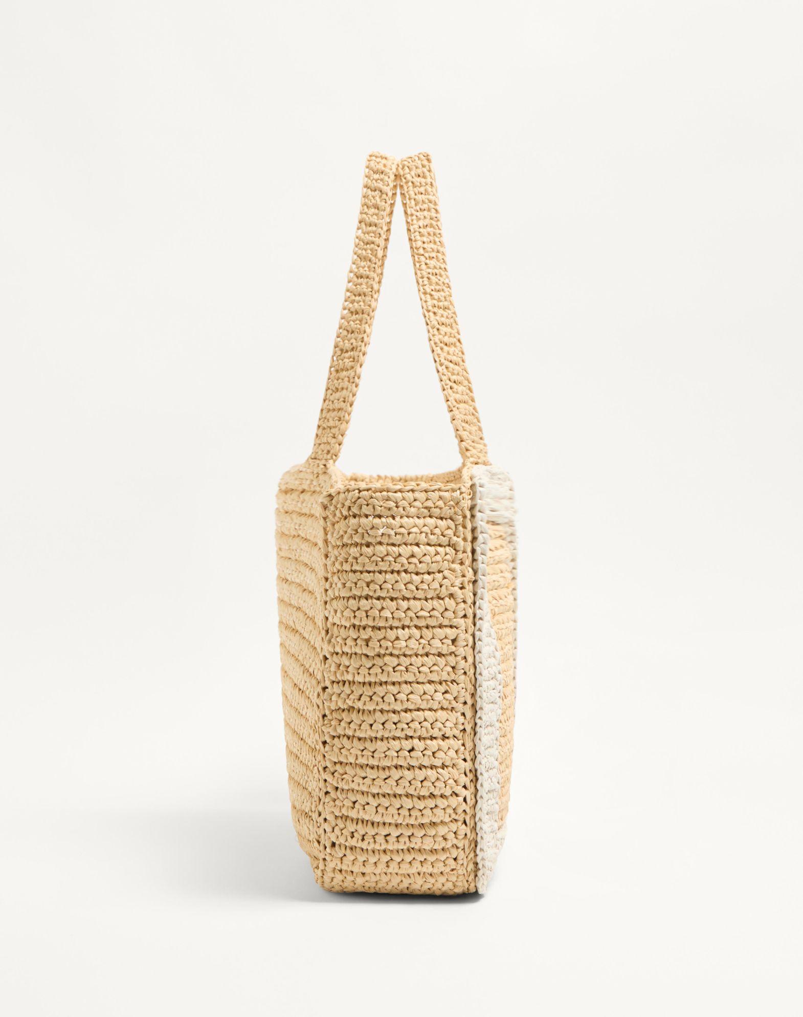 Valentino Garavani Viva Superstar Large Raffia Shopping Bag Product Image