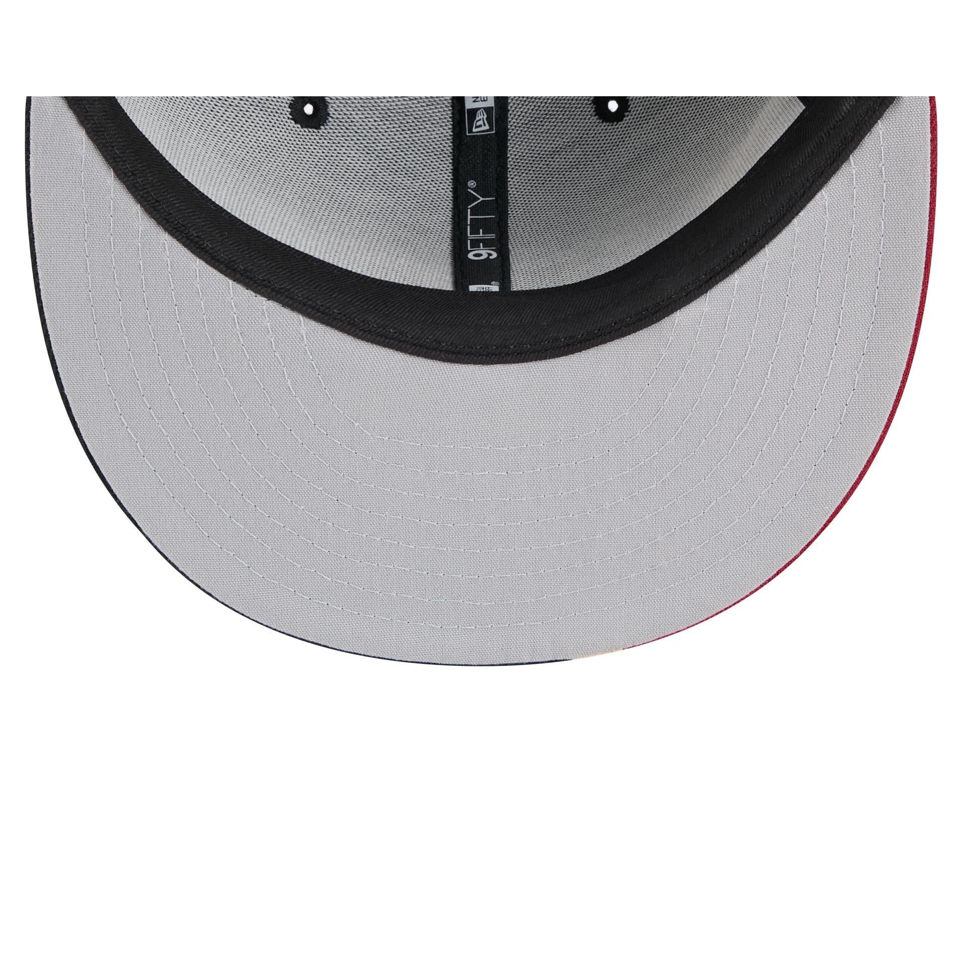 Chicago White Sox 2025 Clubhouse Alt 9FIFTY Snapback Hat Male Product Image