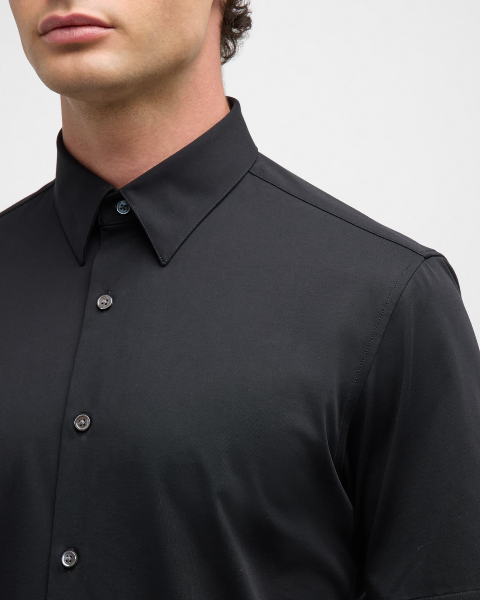 Men's Irving Short Sleeve Shirt in Structure Knit Product Image
