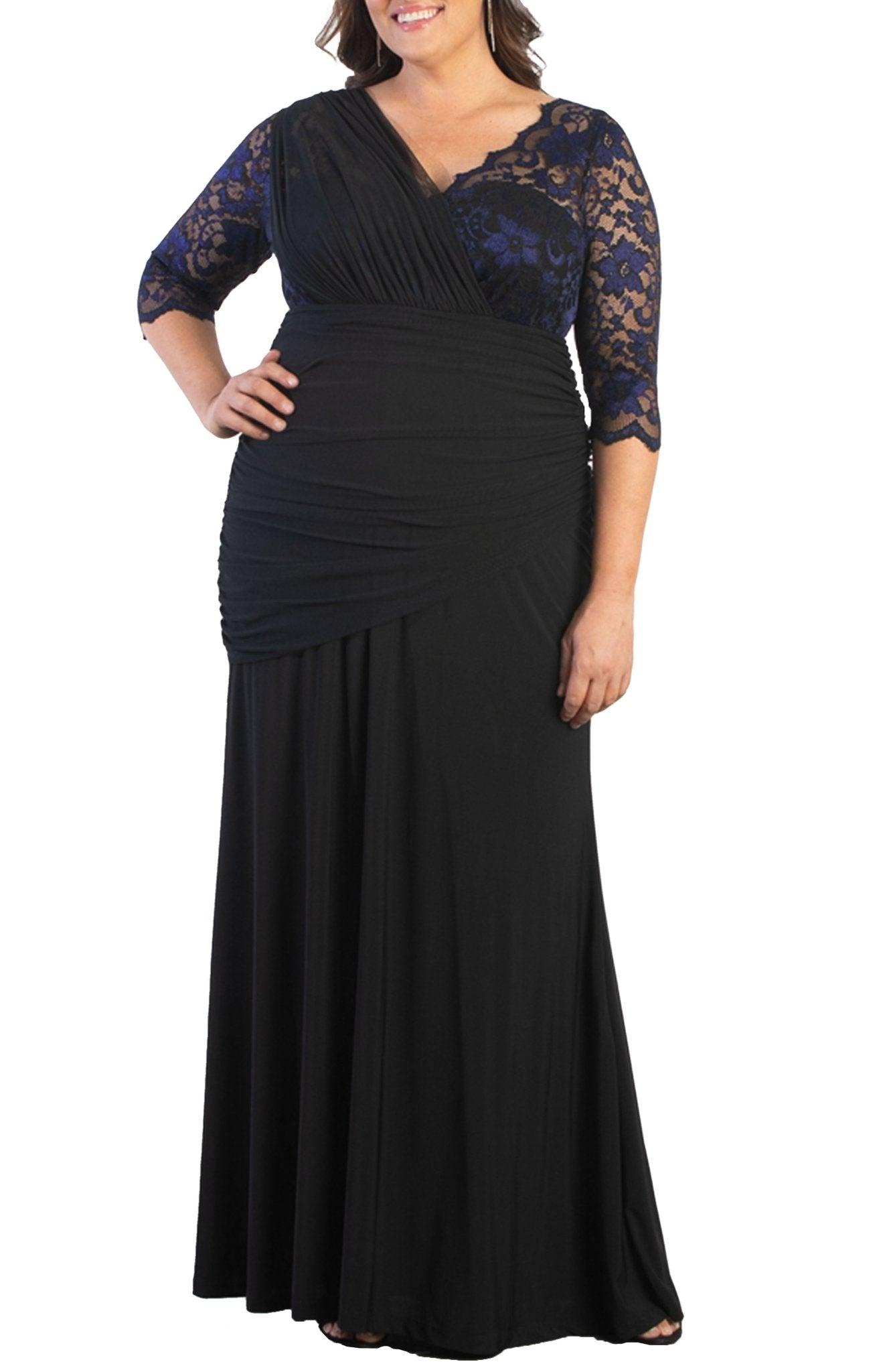 Diana Long Sleeve Midi Dress - Plus Product Image