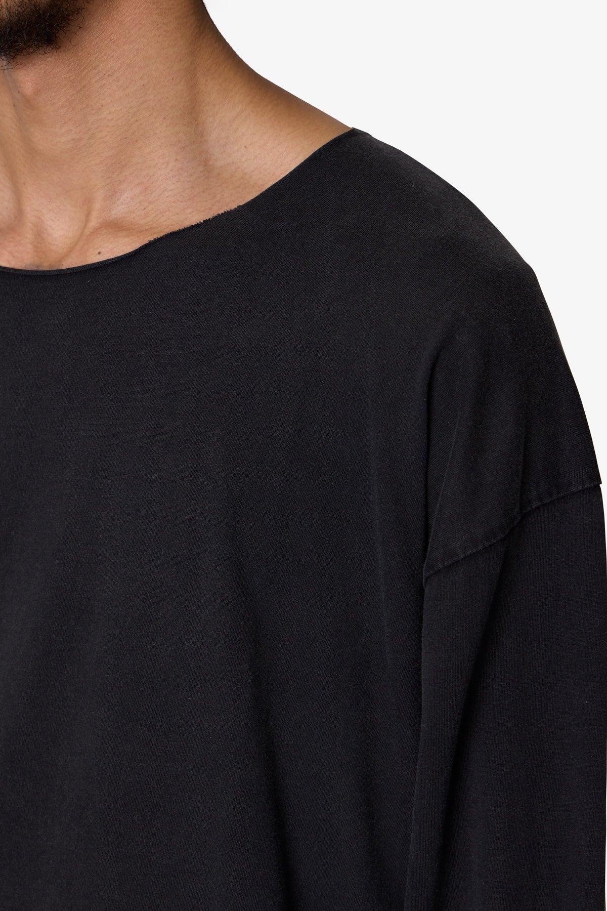Long Sleeve Tee - Washed Black Product Image