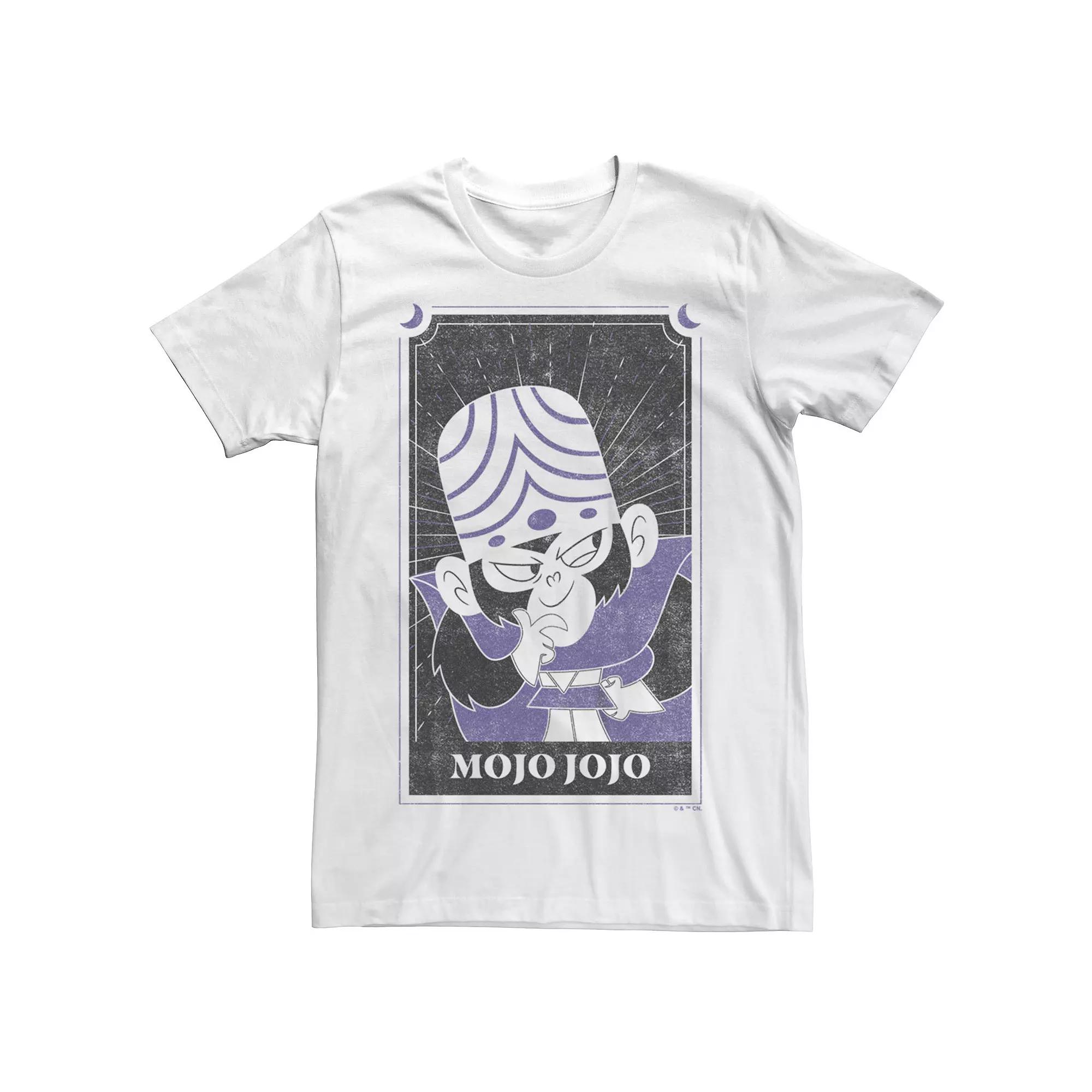 Men's Powerpuff Girls Mojo Jojo Tarot Card Graphic Tee,  Product Image