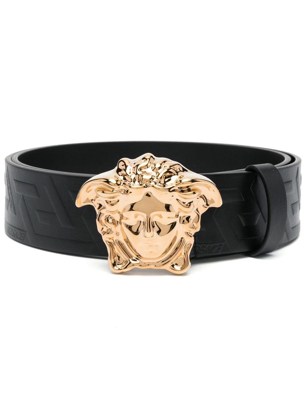 La Medusa Greca leather belt Product Image