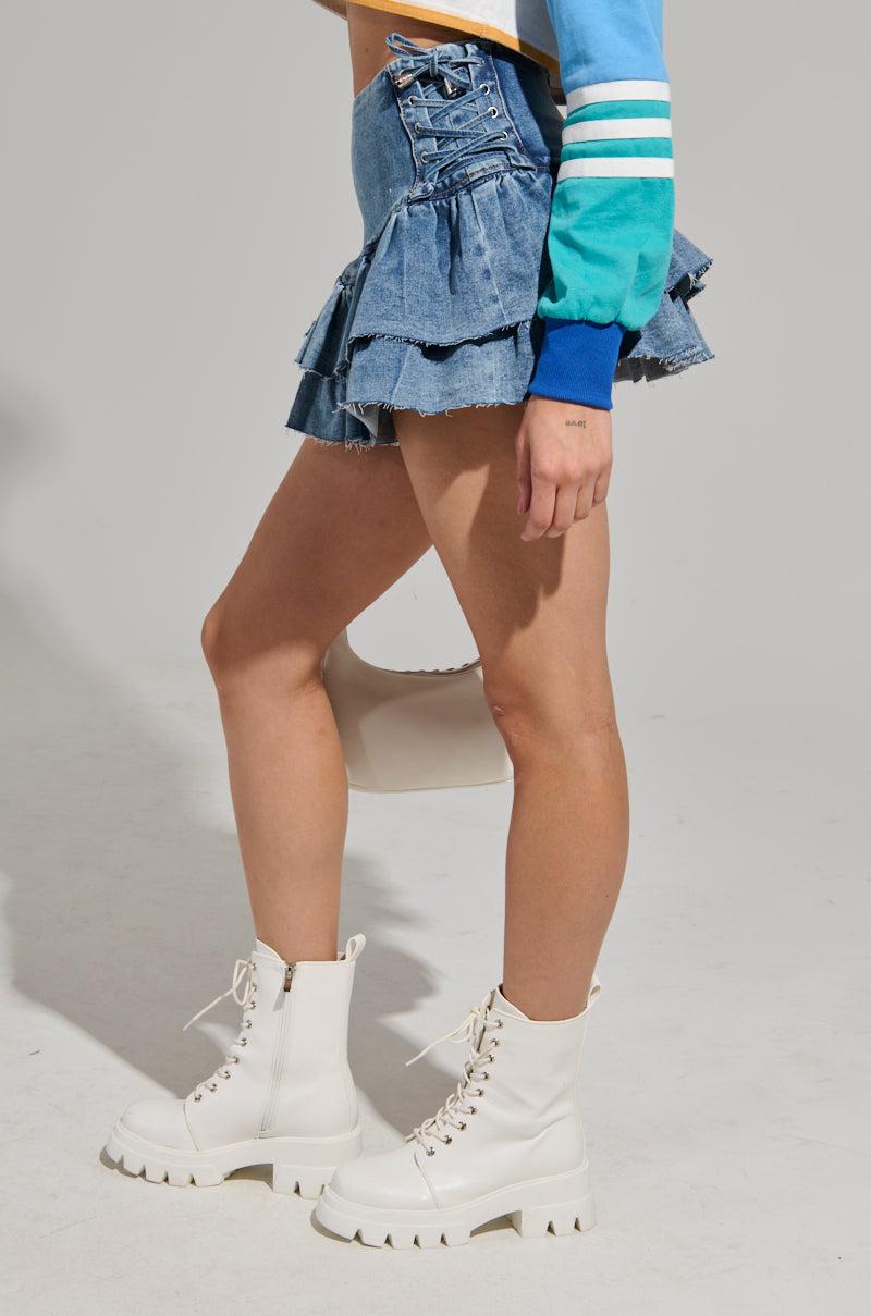 IN LOVE WITH YOU MINI SKIRT Product Image