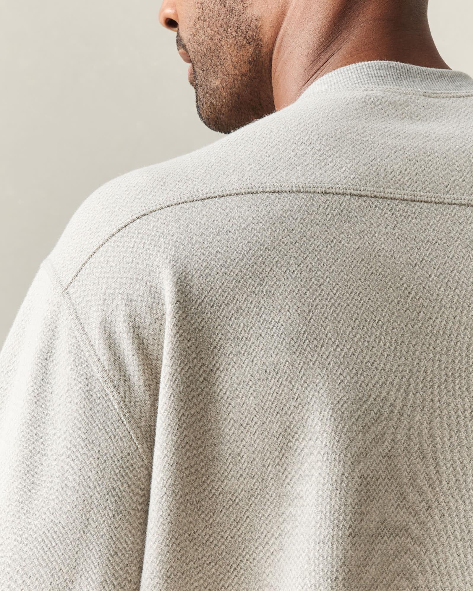 Men's Reversible Crew - Feather Grey Product Image