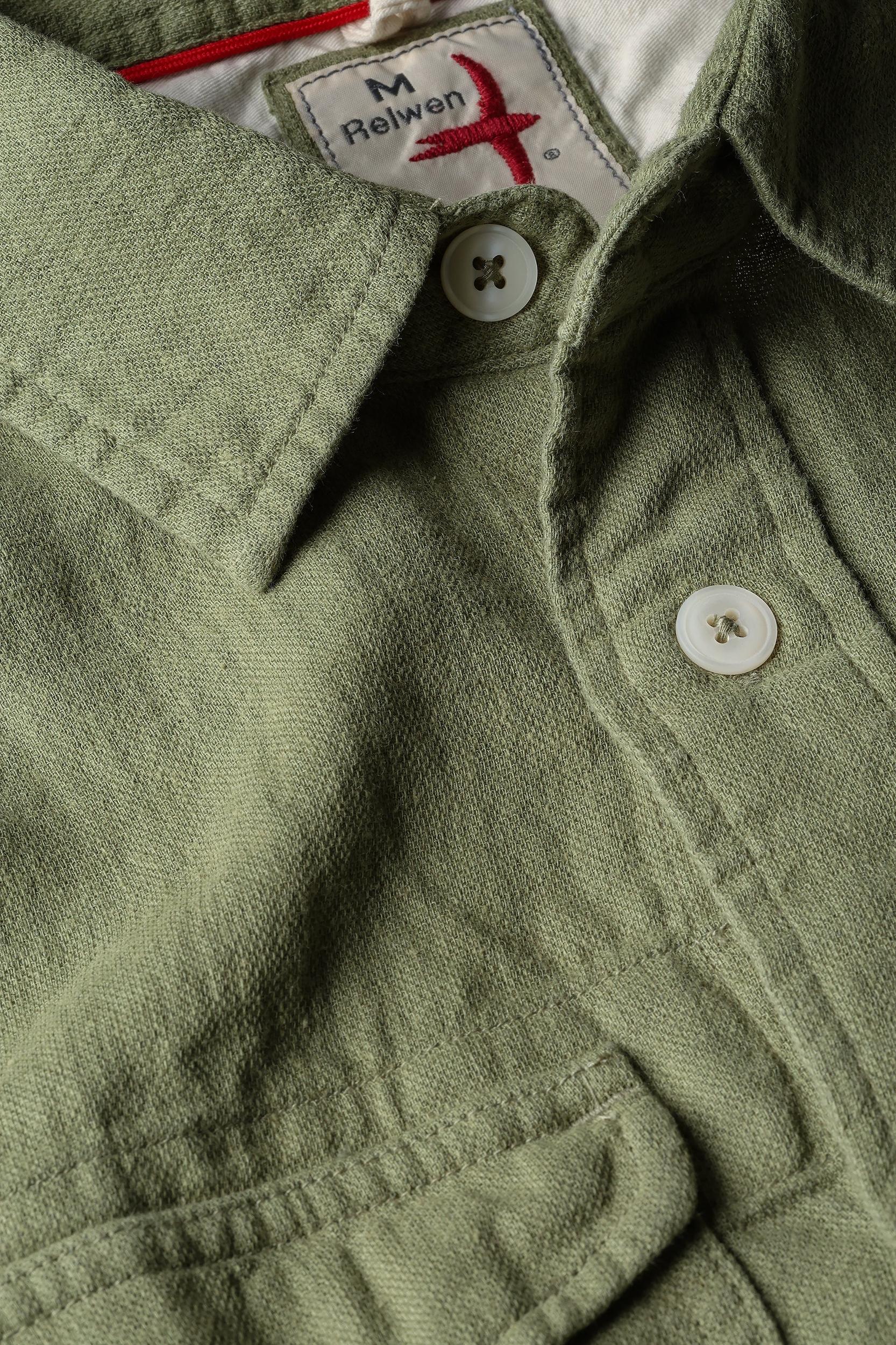 Slub Linen Workshirt Product Image
