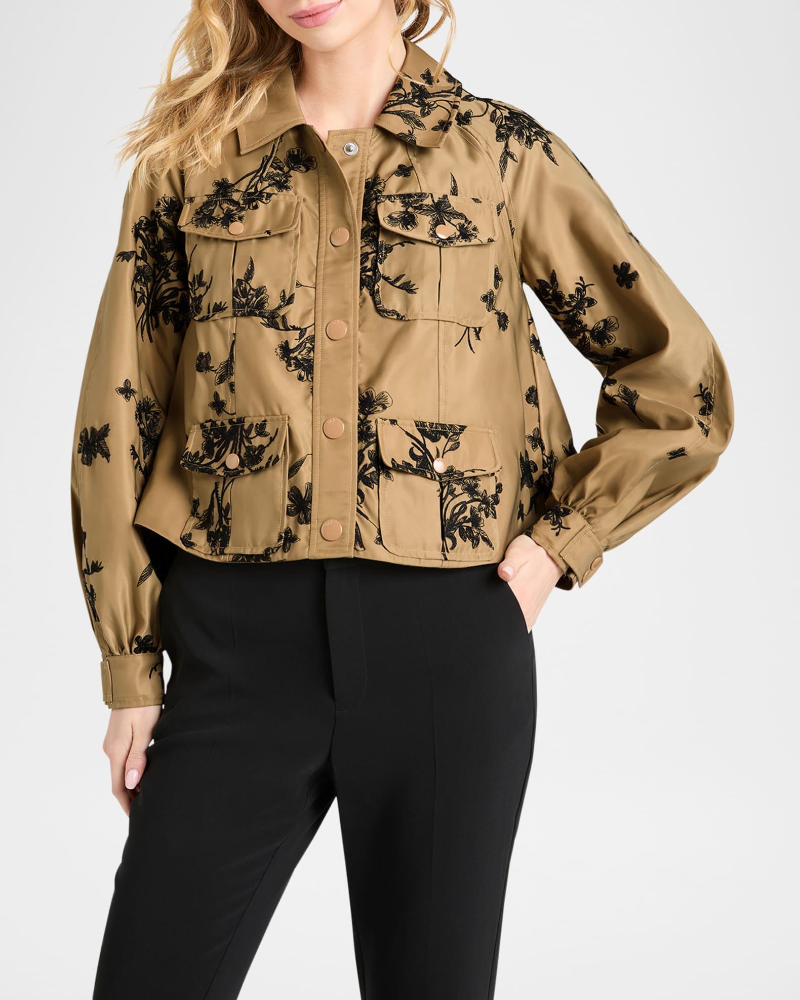 Adami Wildflower Whimsy Embroidered Jacket Product Image