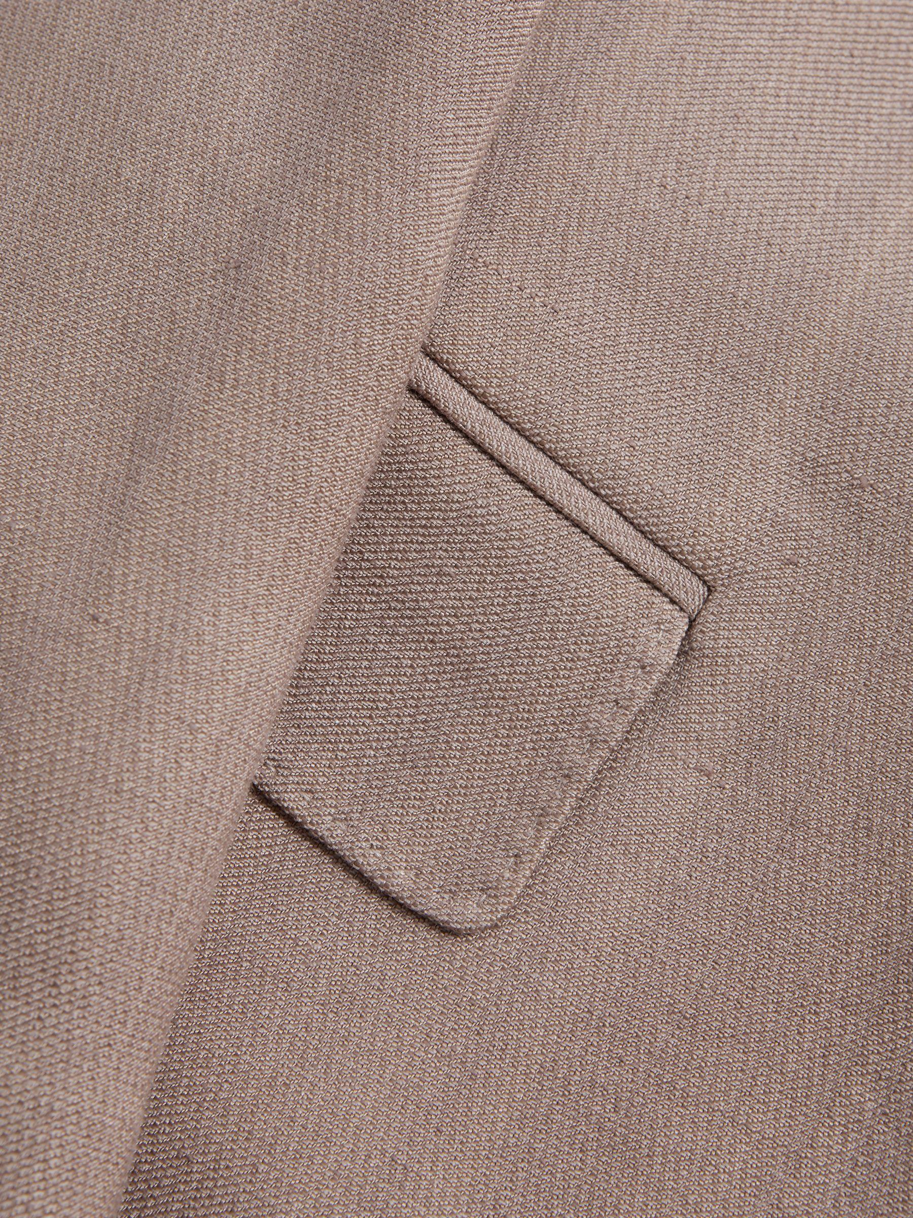 Atelier Tailored Double Breasted Suit Blazer in Pink Product Image