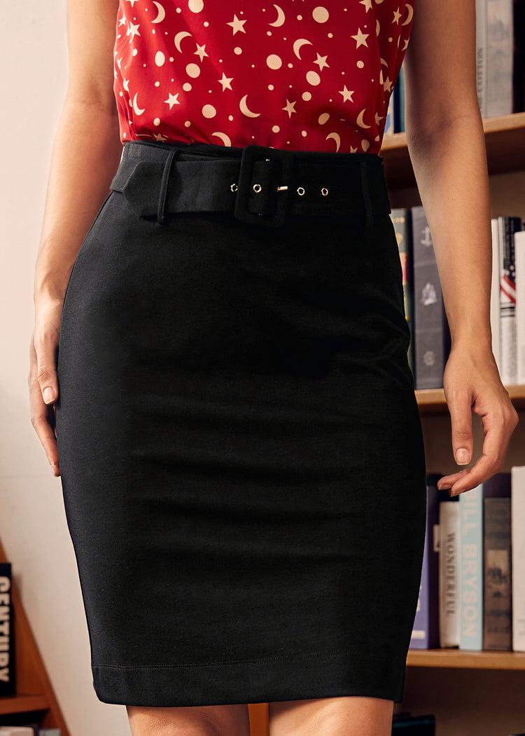 Cozy by the Fireside Pencil Skirt Product Image
