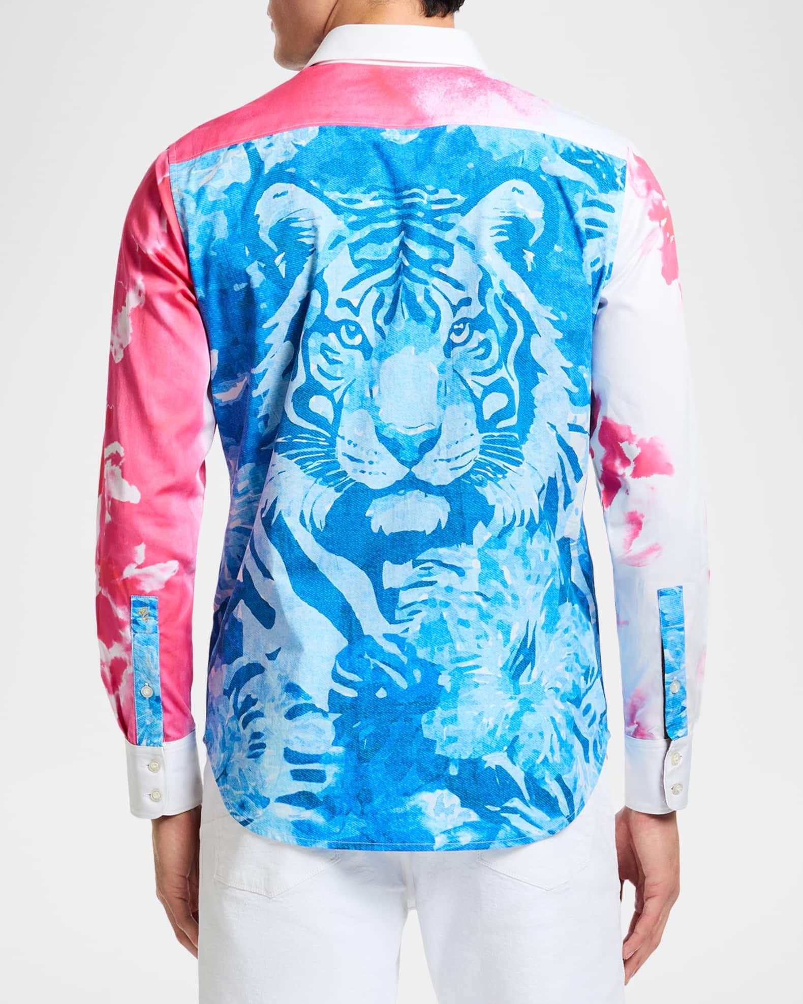 Men's Floral Sport Shirt Product Image