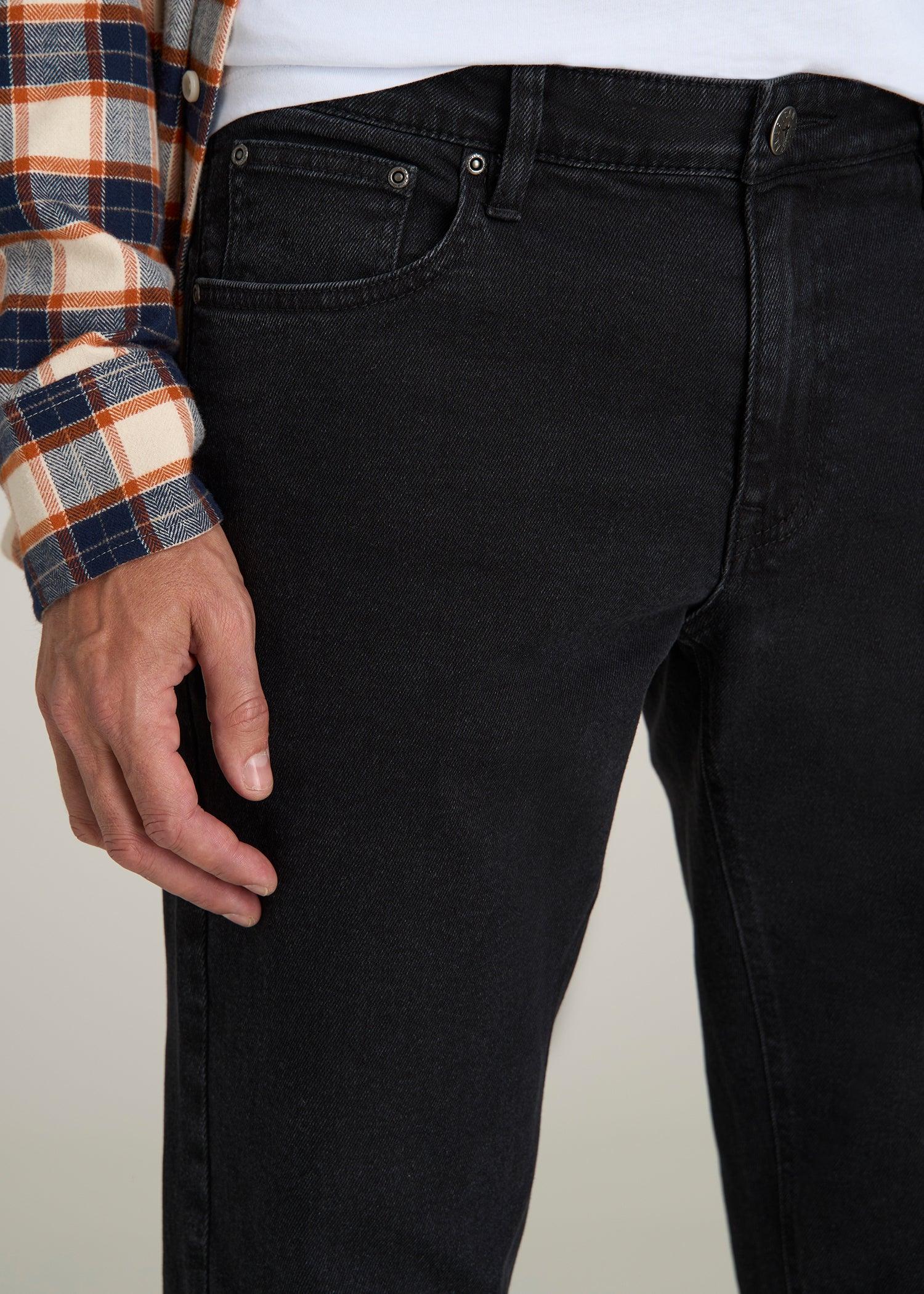 Carman TAPERED Jeans for Tall Men in Onyx Black Wash Male Product Image