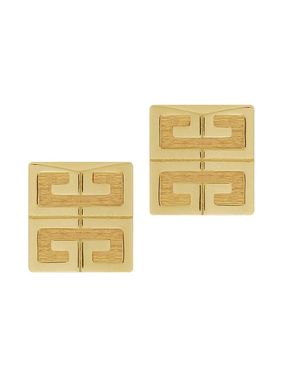 Womens 4G Golden Stud Earrings Product Image
