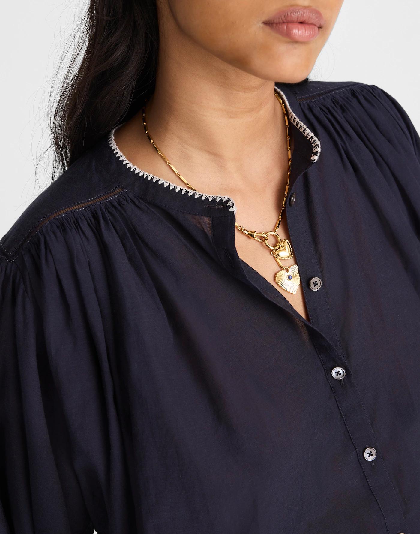 Balloon-Sleeve Top Product Image