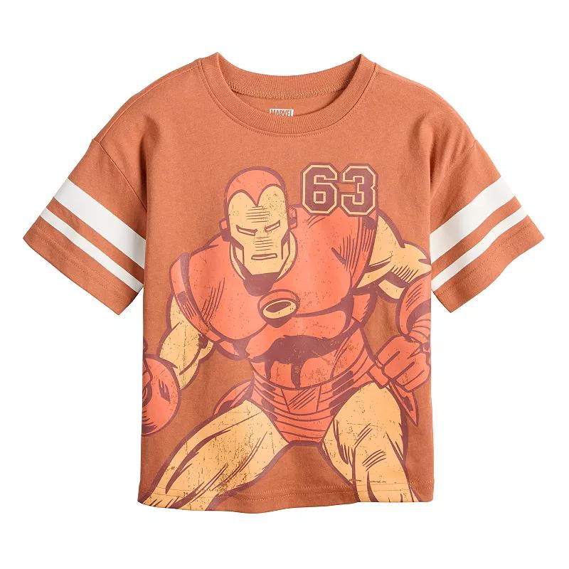 Baby & Toddler Boy Jumping Beans® Marvel Iron Man Relaxed Varsity Graphic Tee, Toddler Boy's,  Product Image