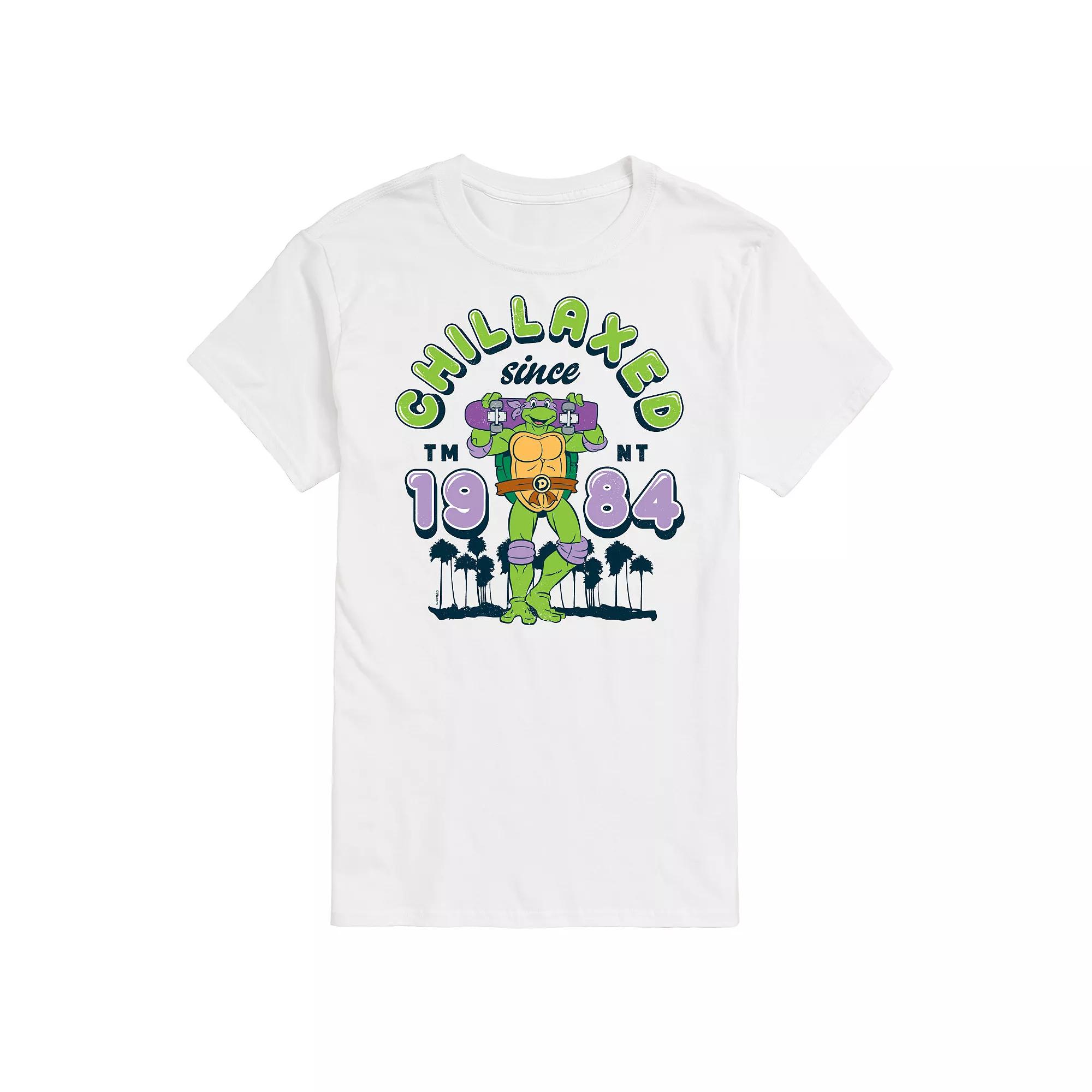 Big & Tall TMNT Chillaxed Graphic Tee, Men's,  Product Image