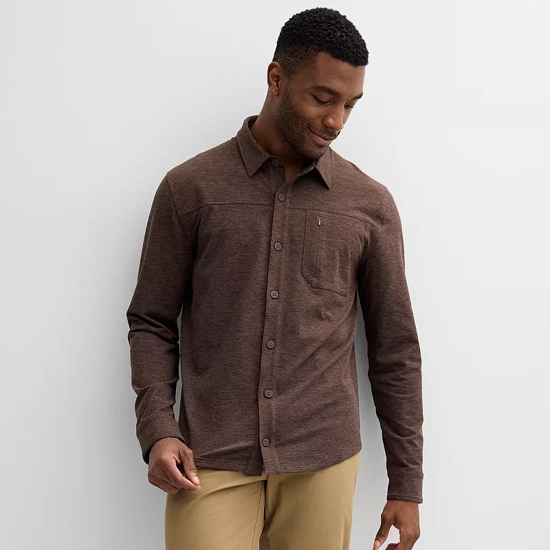 Men's FLX Winter Wander Button-Down Shirt,  Product Image