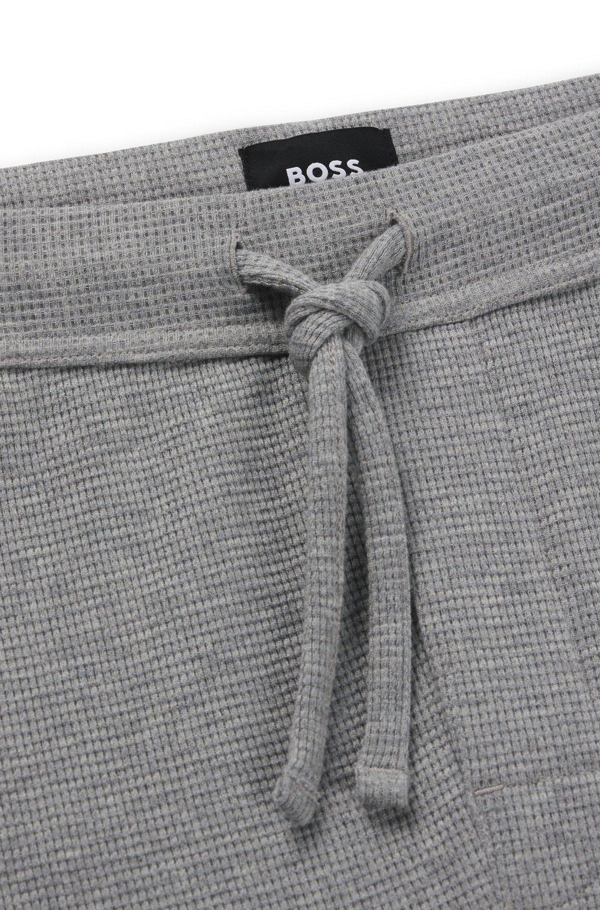 Waffle-structure pajama bottoms Product Image