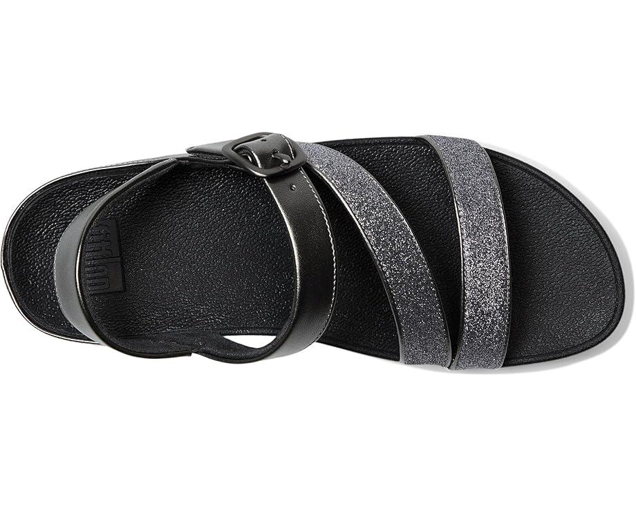 LULU Adjustable Leather Back-Strap Sandals Product Image