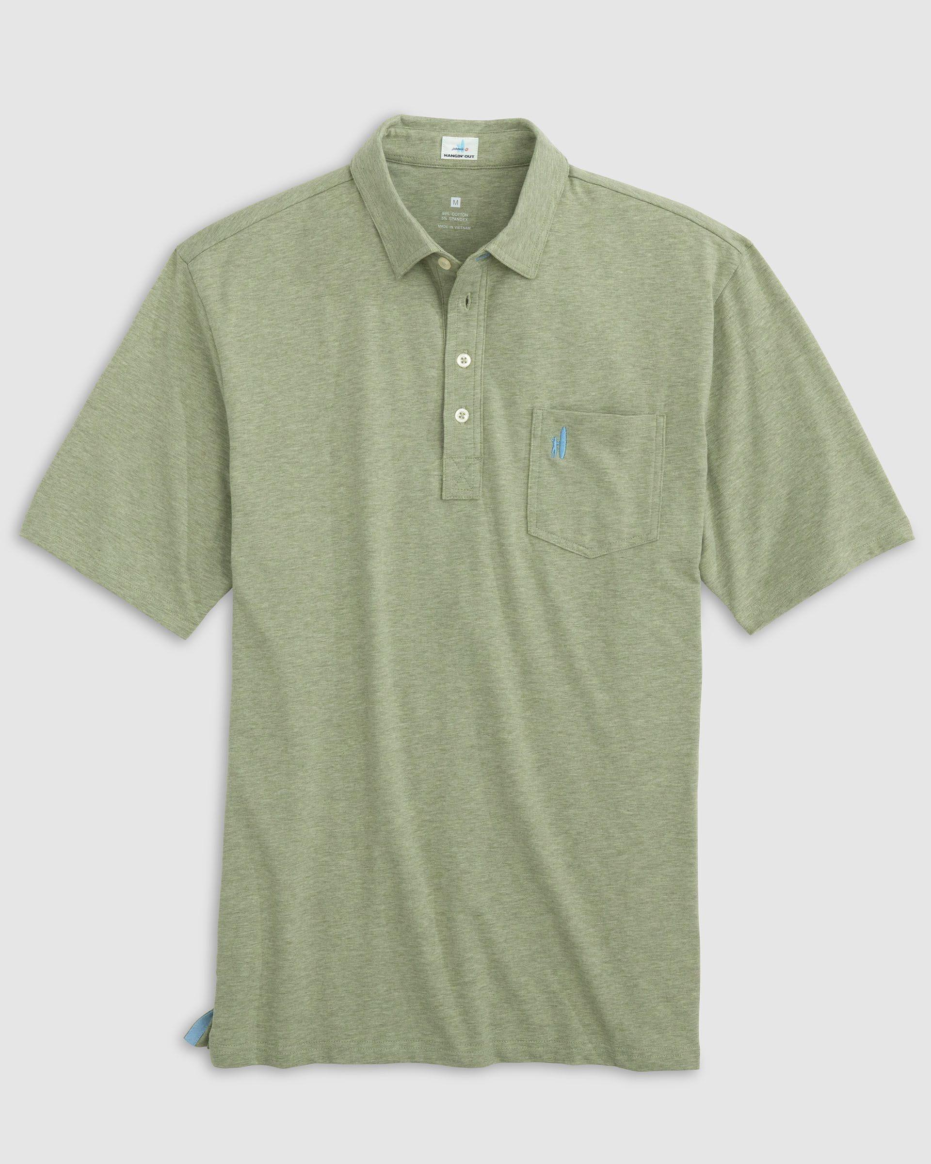 GS- TEST -  Heathered Original Polo Product Image