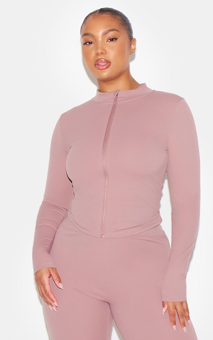 Mauve Sculpt Jacket Product Image