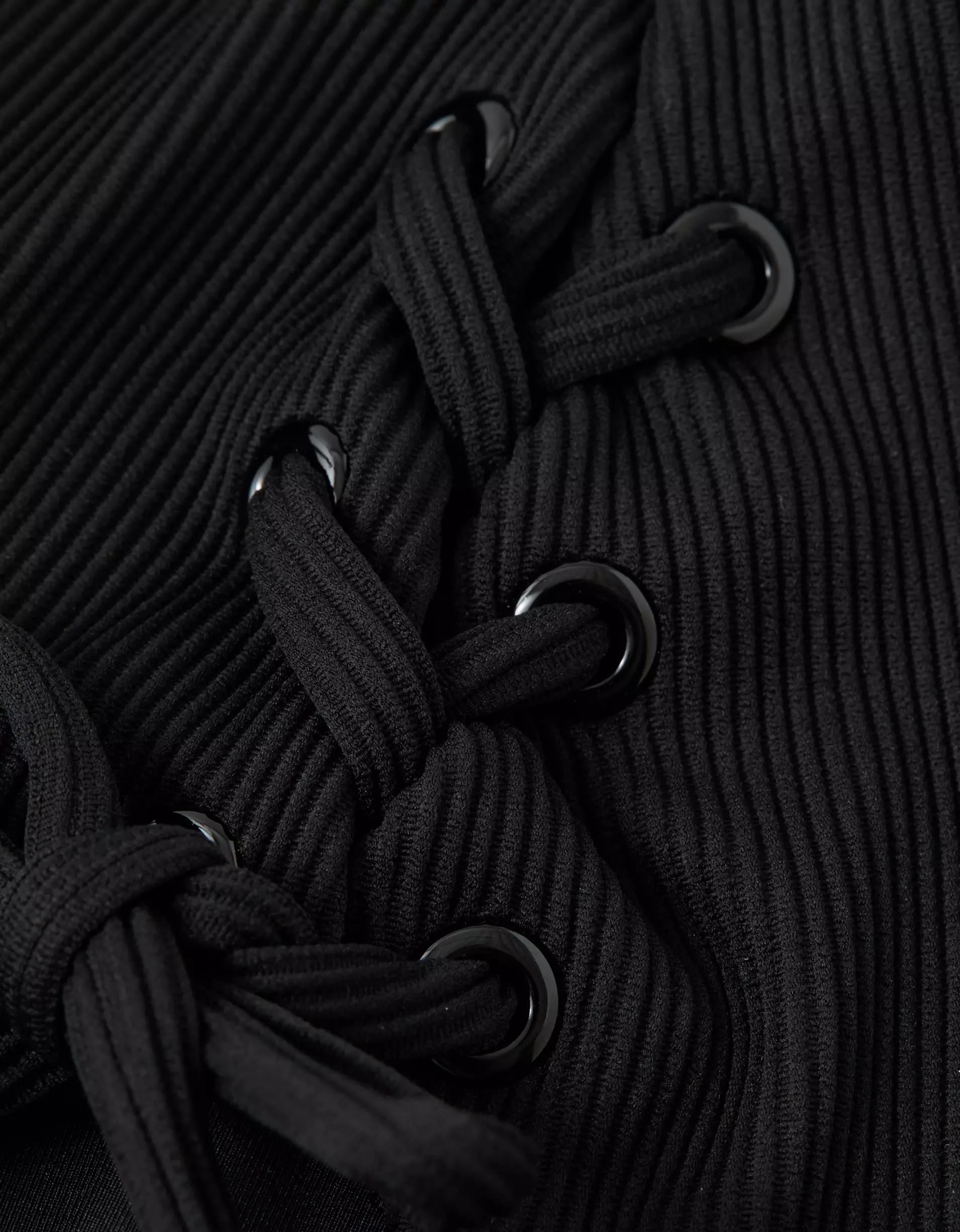 Aerie The Cheeks Ribbed Bikini Bottom Product Image