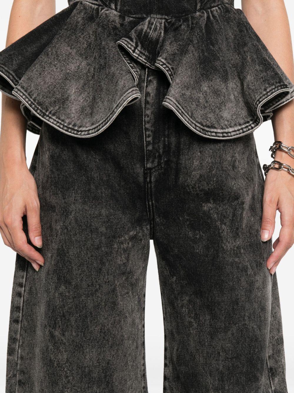 high-waisted boyfriend jeans Product Image
