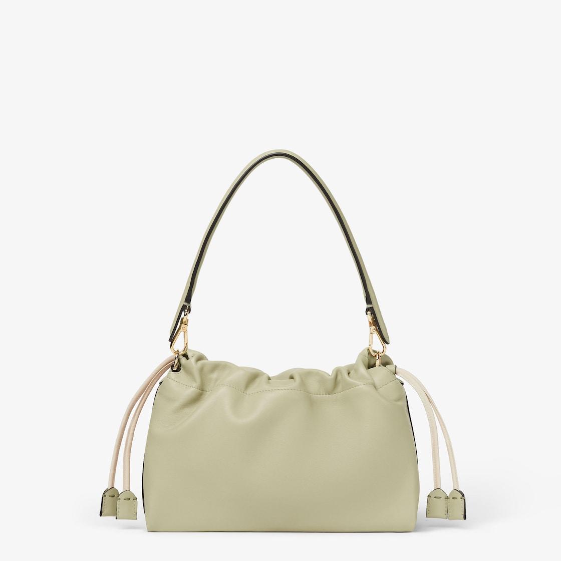 Mamma Baguette MediumPale pink nappa leather bag Product Image