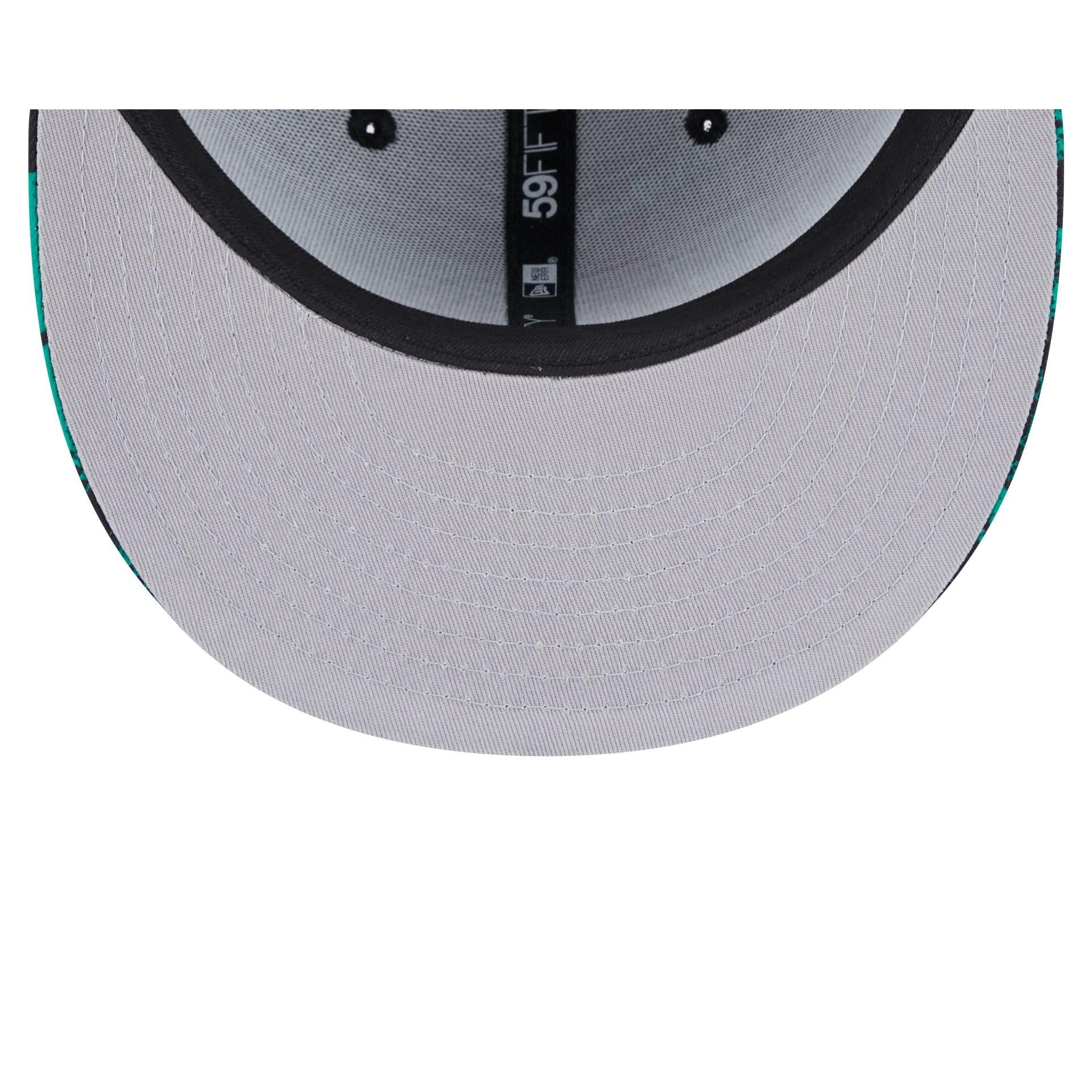 Buffalo Bills 2025 Sideline Hot Weather Black 59FIFTY Fitted Hat Male Product Image