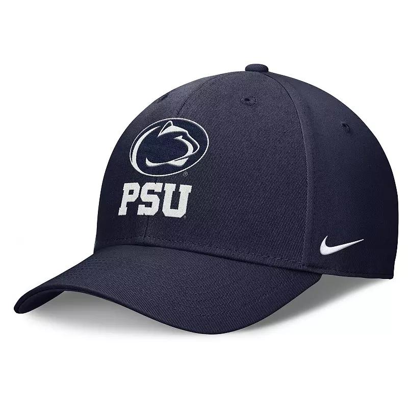 Men's Nike Navy Penn State Nittany Lions Campus Club Adjustable Hat, Blue Product Image