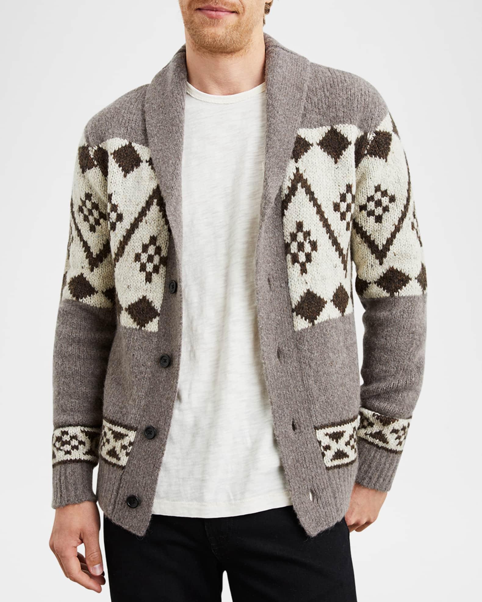 Men's Kallio Geometric Cardigan Product Image