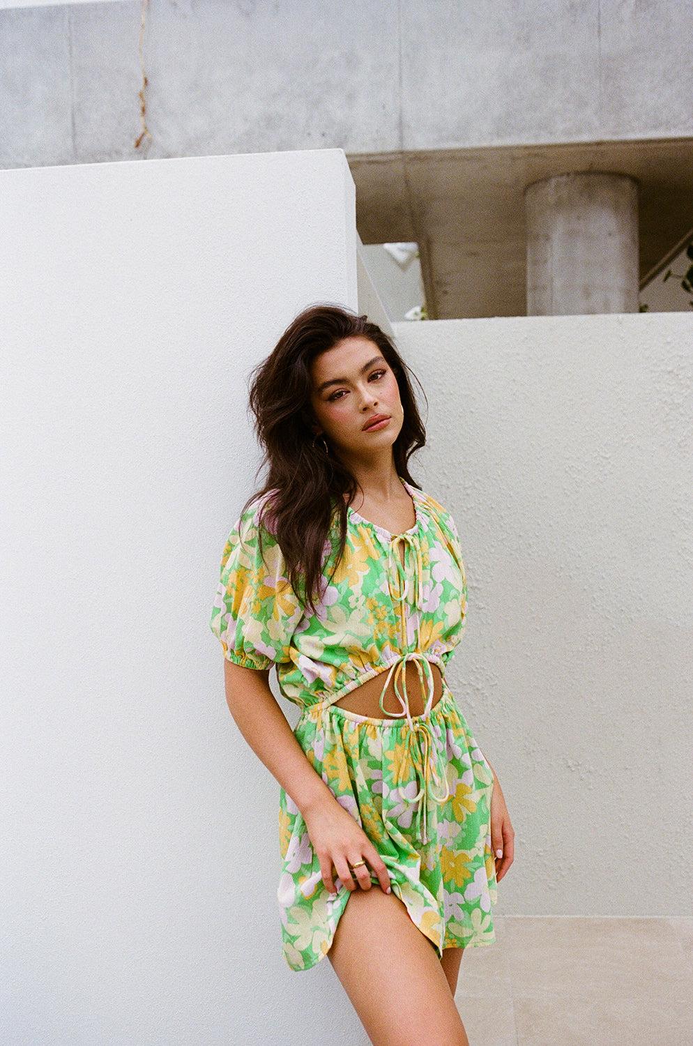 Milo Dress - Juniper Green Product Image