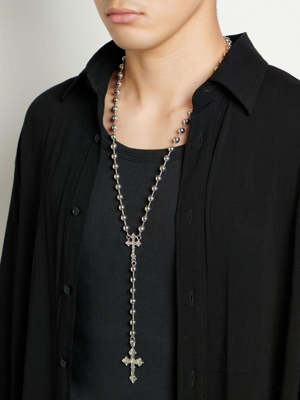 beaded rosary necklace Product Image