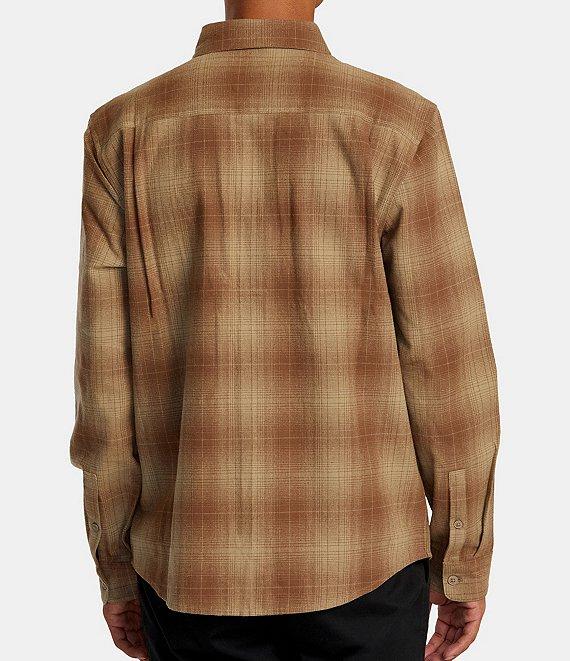 RVCA Long Sleeve Dayshift Plaid Flannel Shirt Product Image