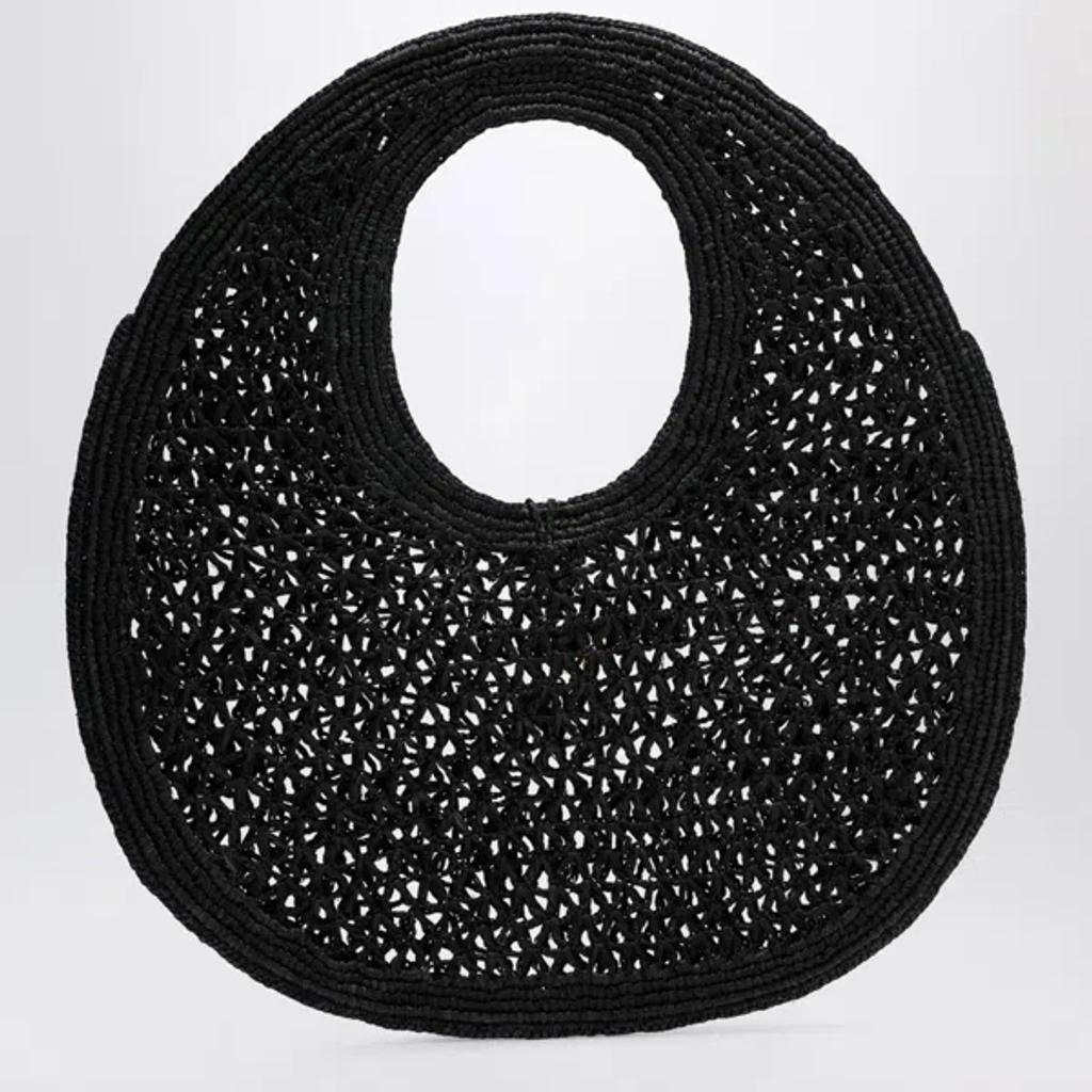 Le Rond Spiaggia raffia shoulder bag Product Image
