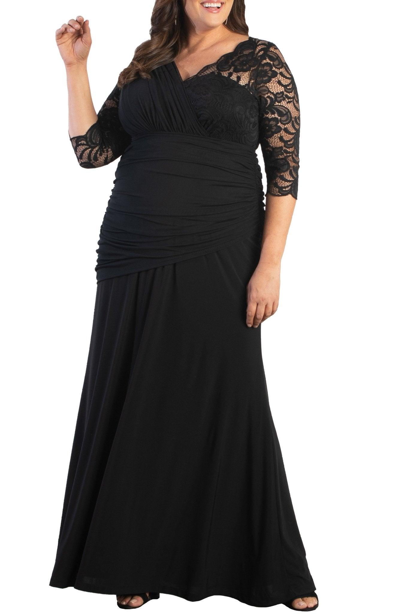 Diana Long Sleeve Midi Dress - Plus Product Image