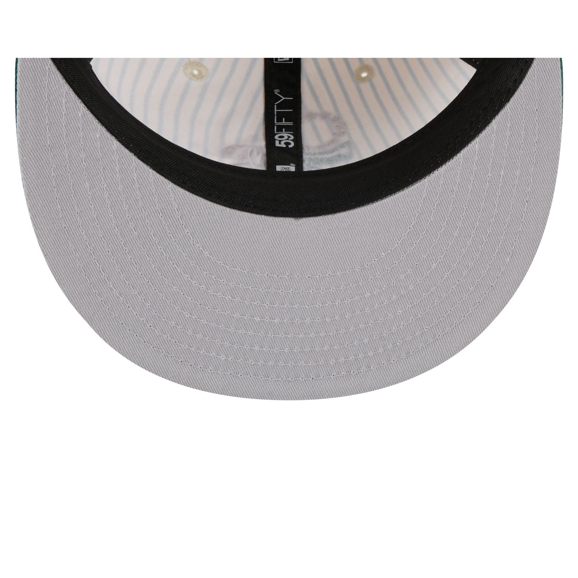 Just Caps Seersucker Philadelphia 76ers Retro Crown 59FIFTY Fitted Hat Male Product Image