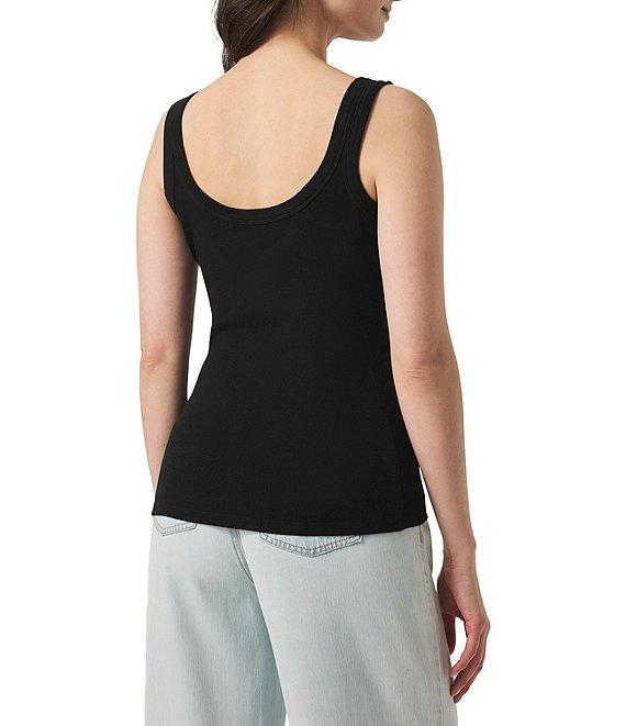 Splendid Faye Knit Scoop Neck Sleeveless Tank Top Product Image