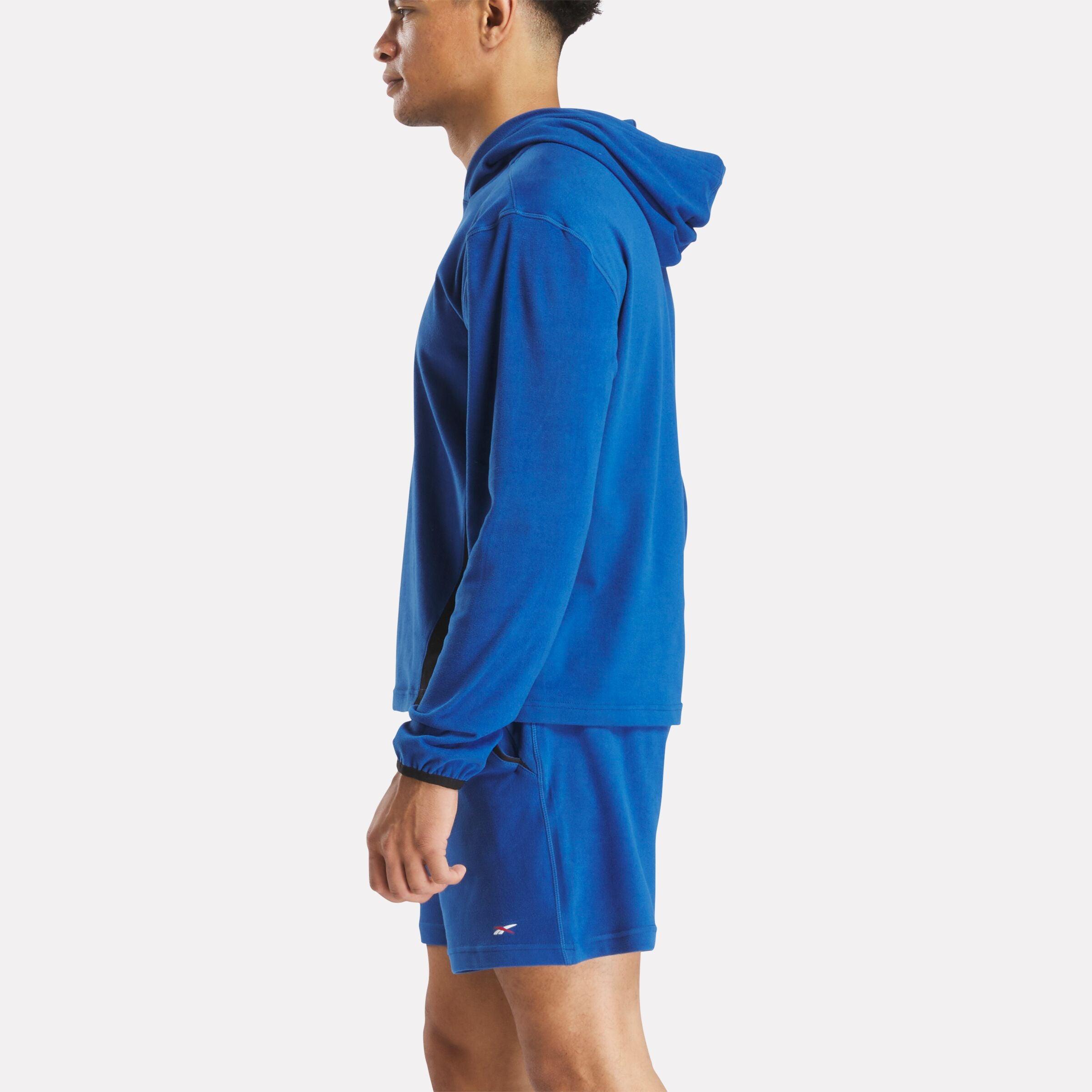 Men's Fleece Hoodie Male Product Image