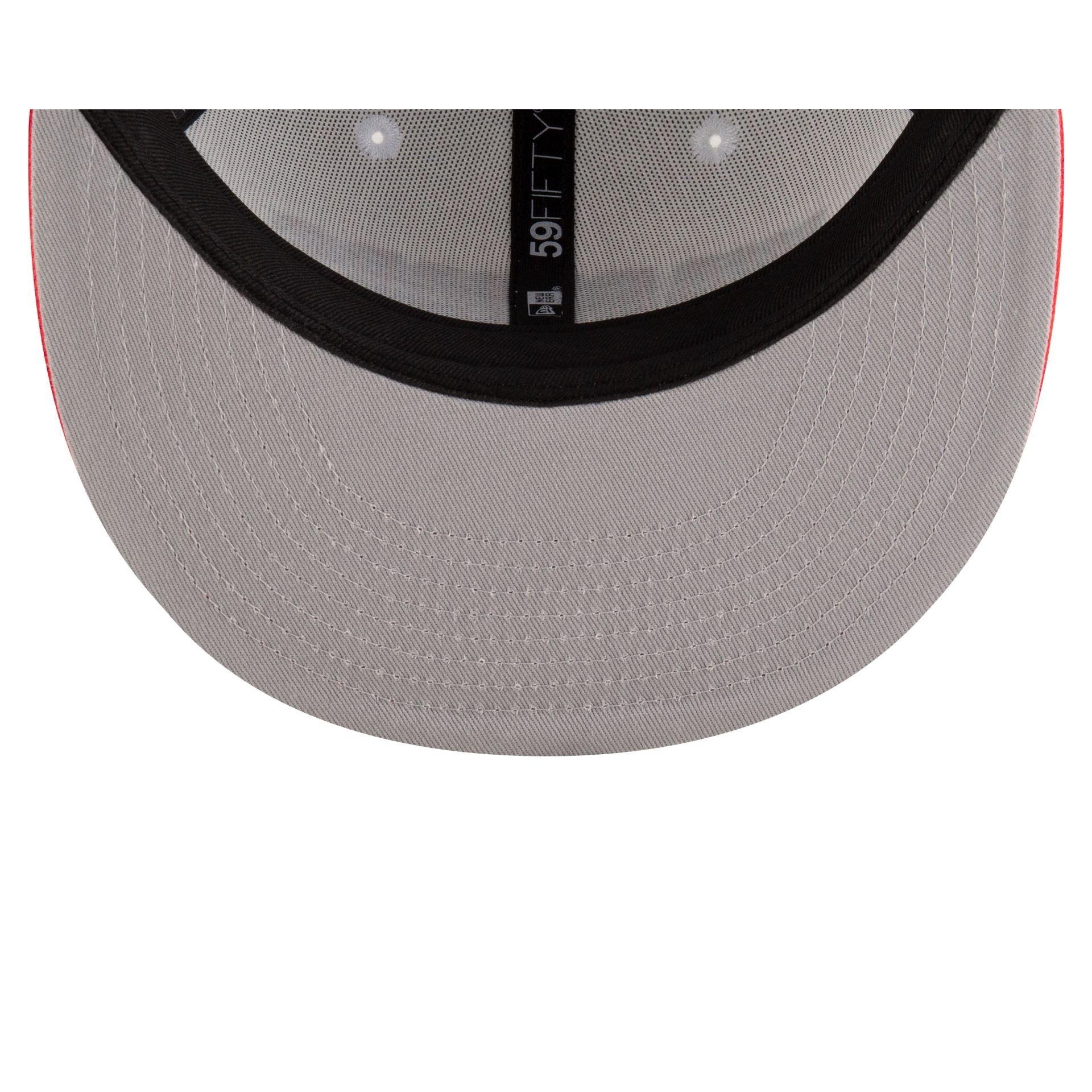 Golden State Warriors Classic Edition White 59FIFTY Fitted Hat Male Product Image