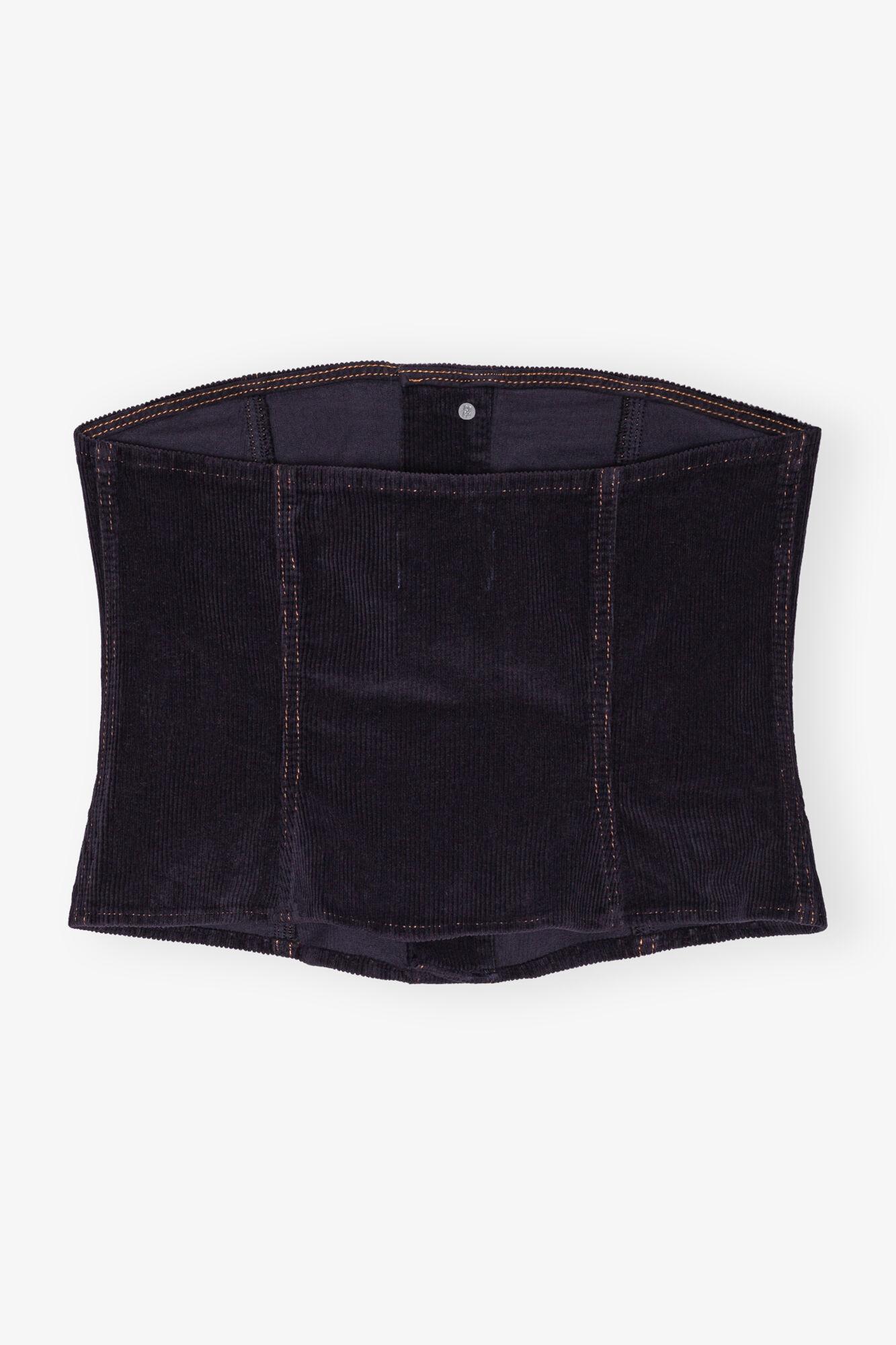 Blue Washed Corduroy Top Product Image