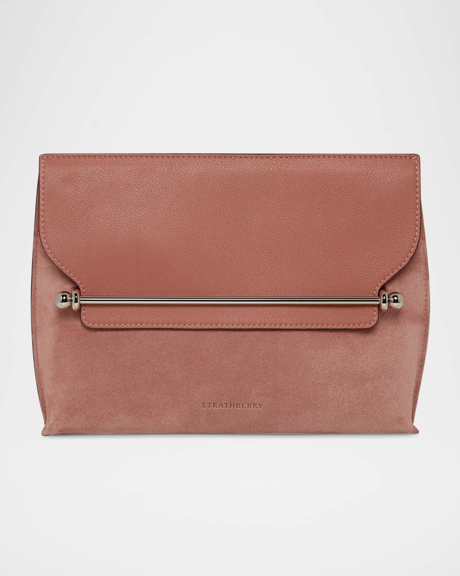 East-West Mini Snake-Embossed Leather Crossbody Bag Product Image