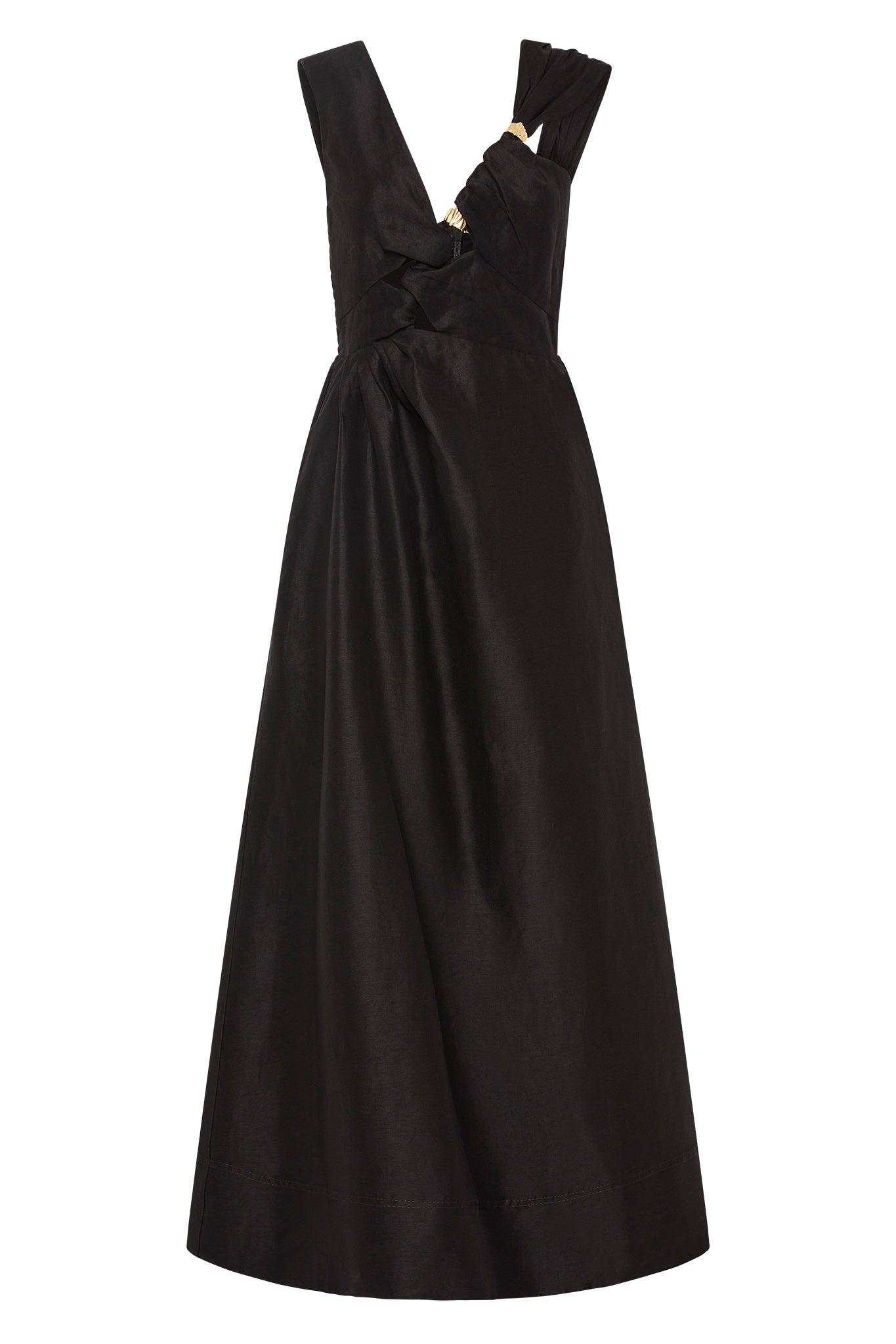 Electra Scrunch Midi Dress Product Image