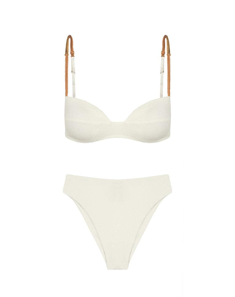 Firenze Emily Neo Slim Tri Top (Exchange Only) - White Product Image