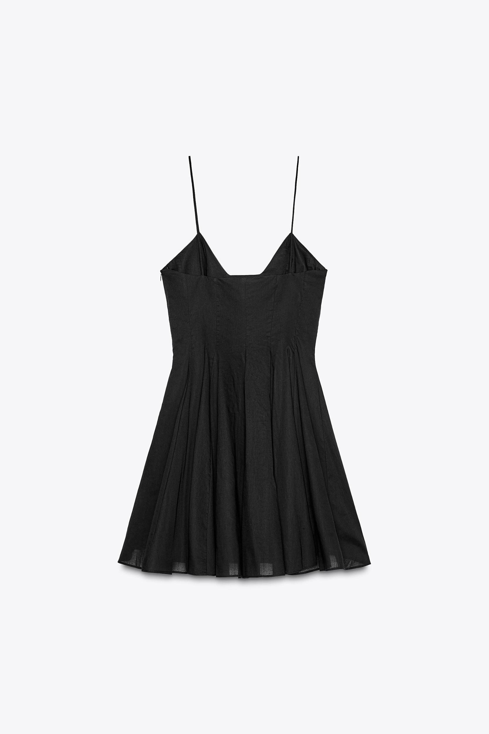 ZW COLLECTION SHORT POPLIN DRESS Product Image