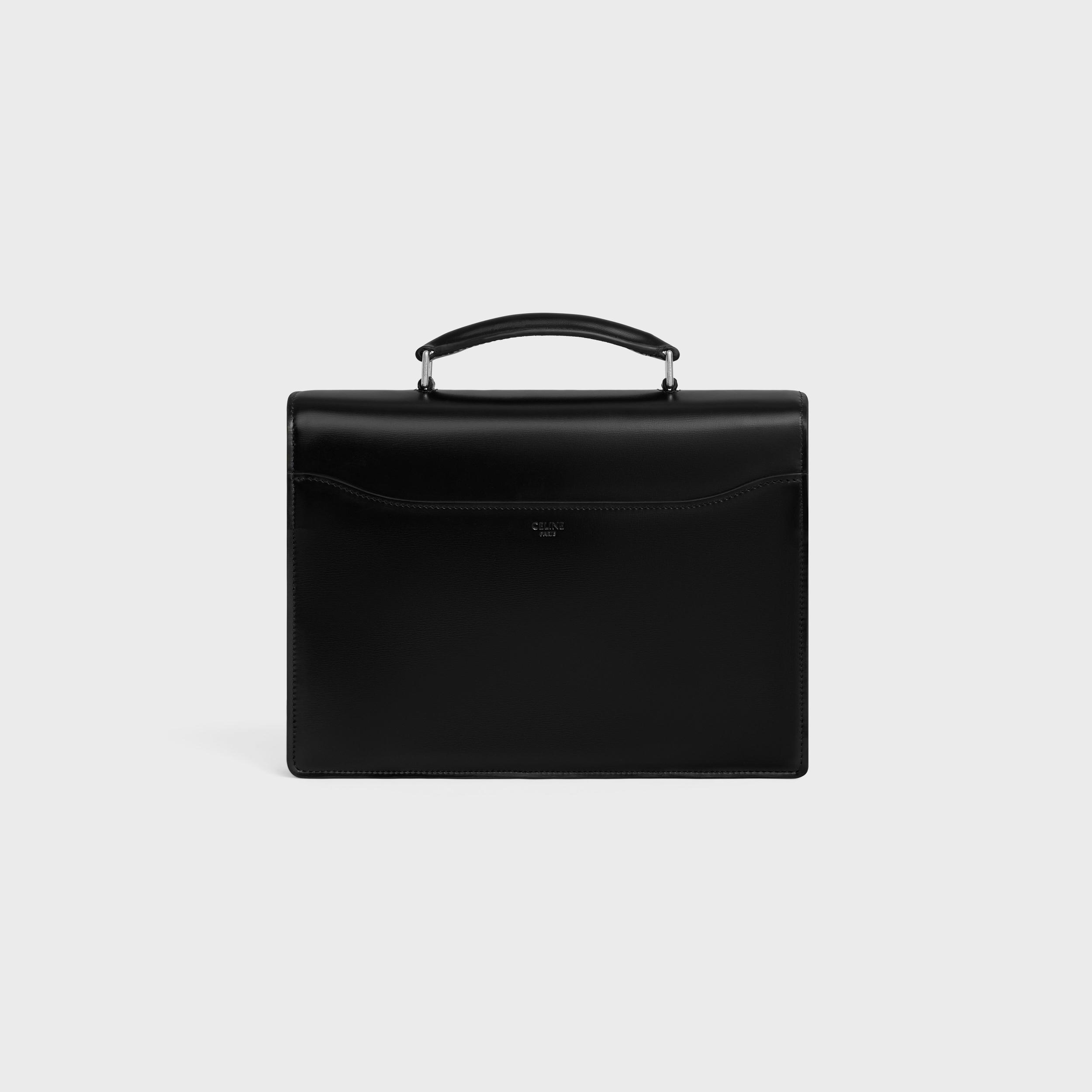 SMALL CARTABLE TRIOMPHE IN shiny calfskin Product Image