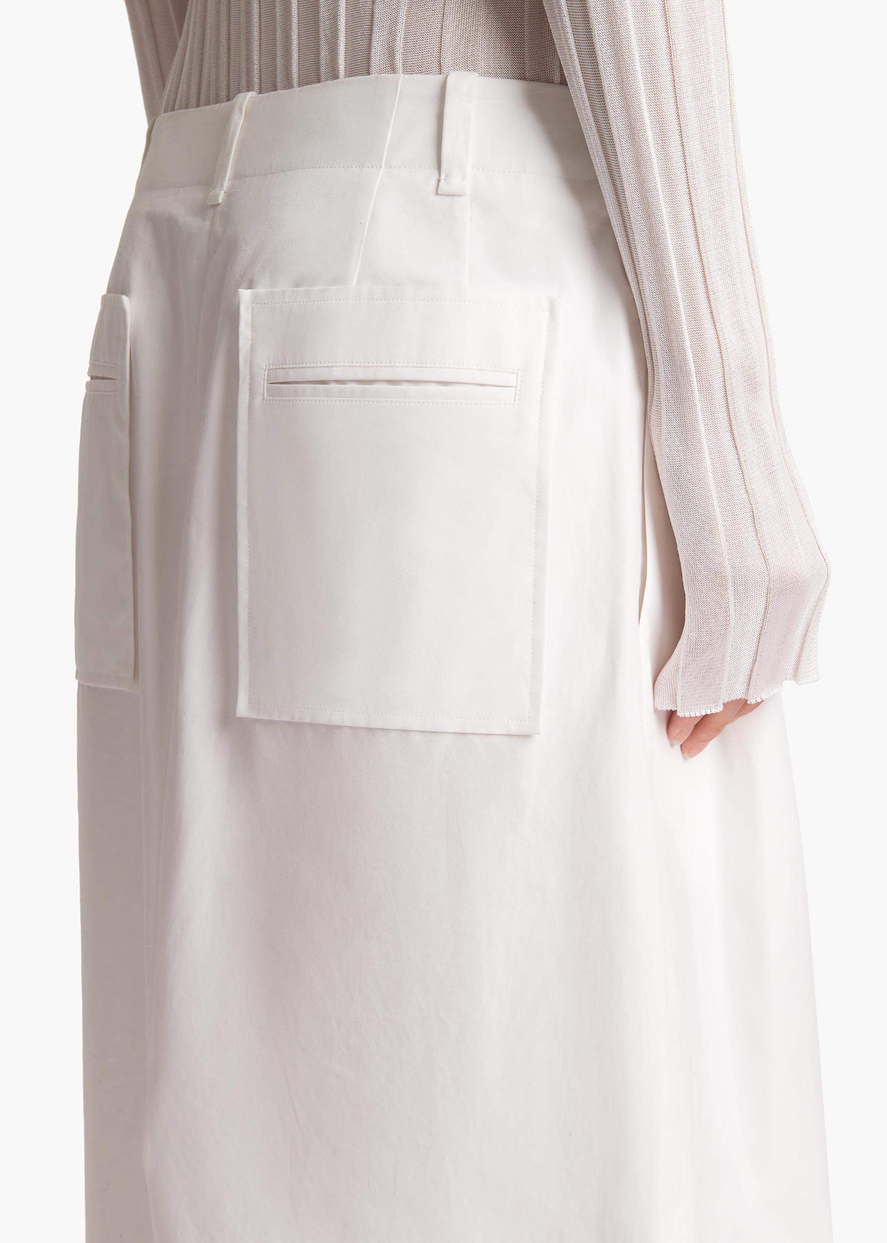 Lucian Skirt in White Product Image