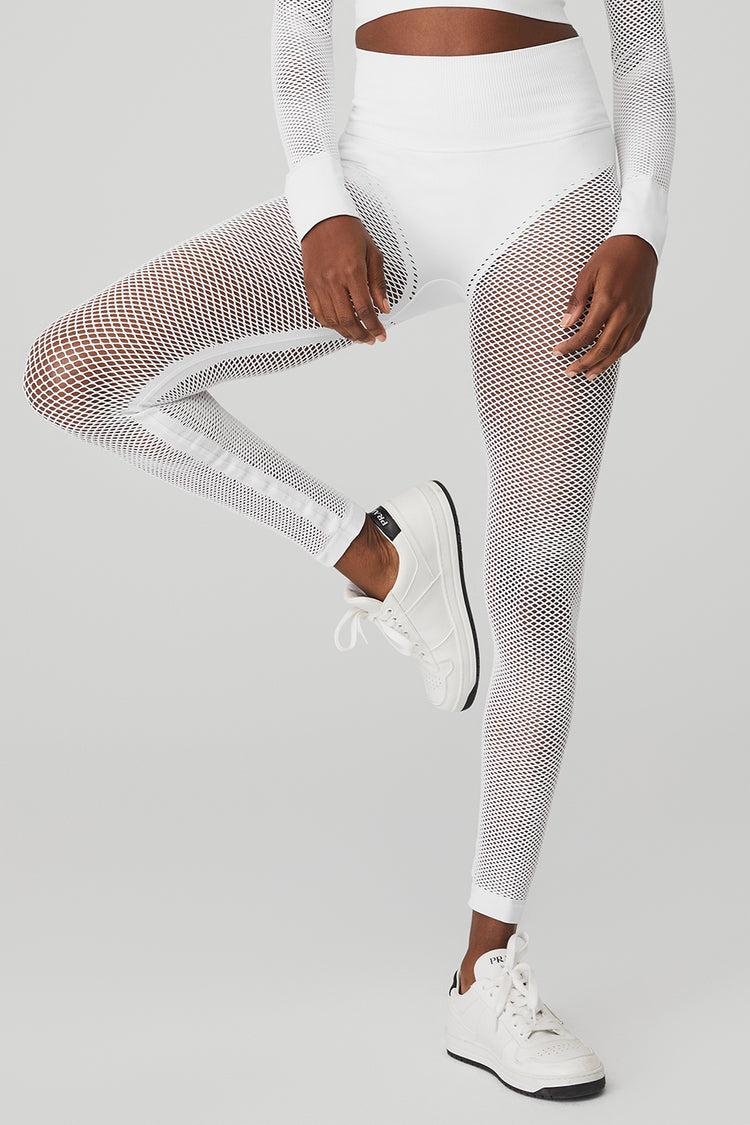 ALO | Seamless High-Waist 7/8 Limitless Open Air Legging Product Image