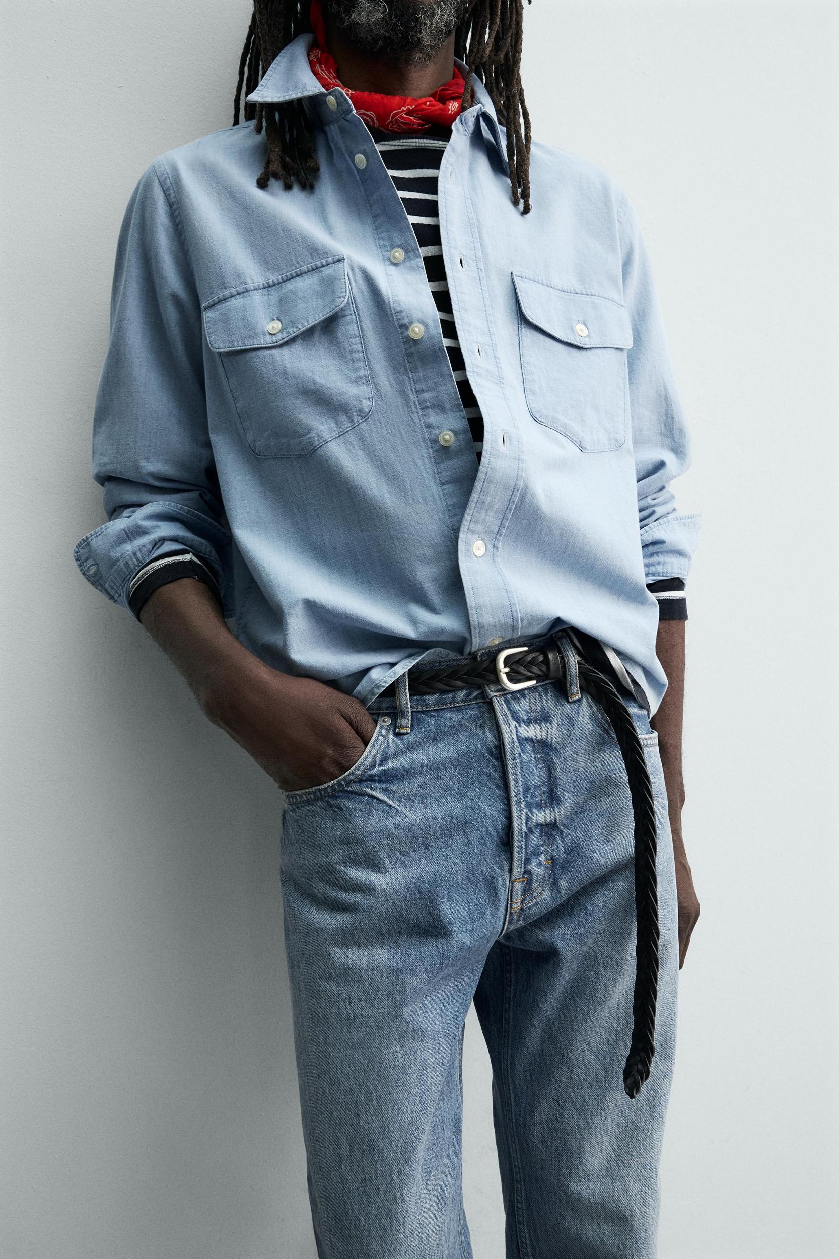 STRAIGHT FIT JEANS AARON LEVINE X ZARA Product Image