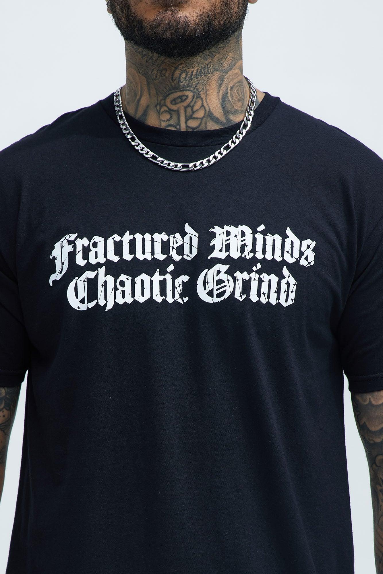 Fractured Minds Short Sleeve Tee - Black Product Image