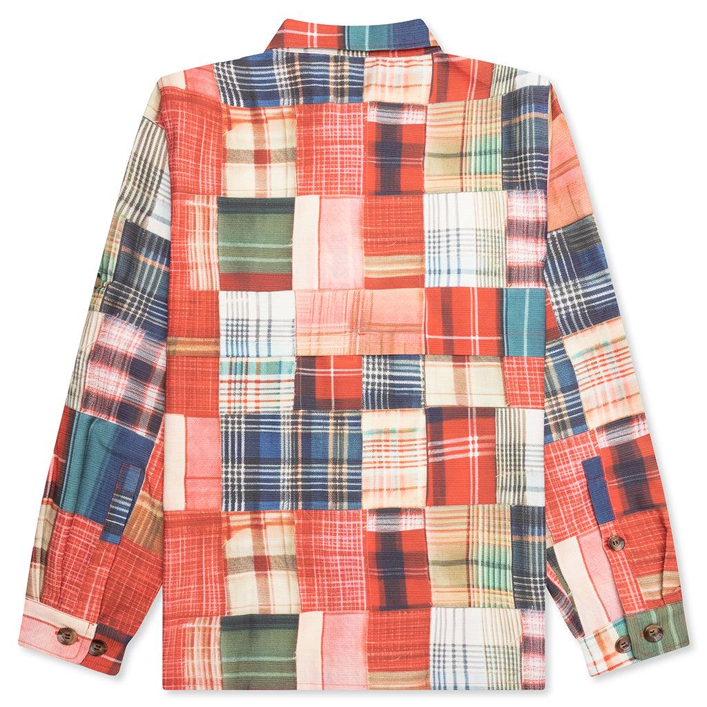 Madras Patch Explorer Shirt - Multi Male Product Image